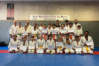 Remise des Ceintures des poussins/benjamins/minimes/cadets/juniors/seniors du 03 Juillet 2025