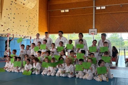 Remise des Ceintures des Baby-judo/mini-poussins du 24 Juin 2025