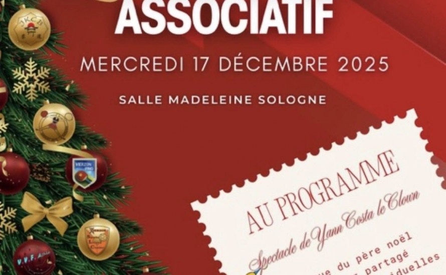 L'arbre de noël associatif auquel le JKCB a partiticipé