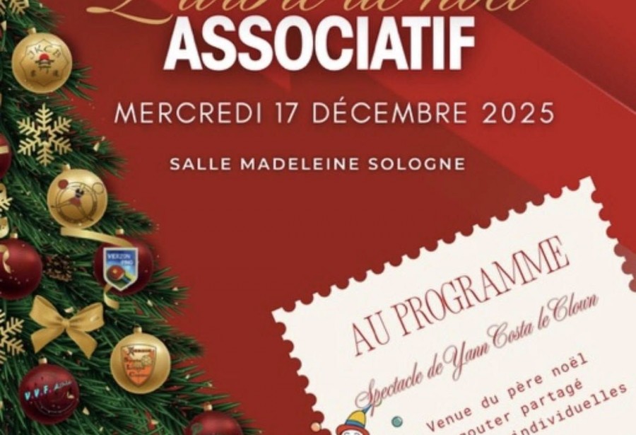 L'arbre de noël associatif auquel le JKCB a partiticipé